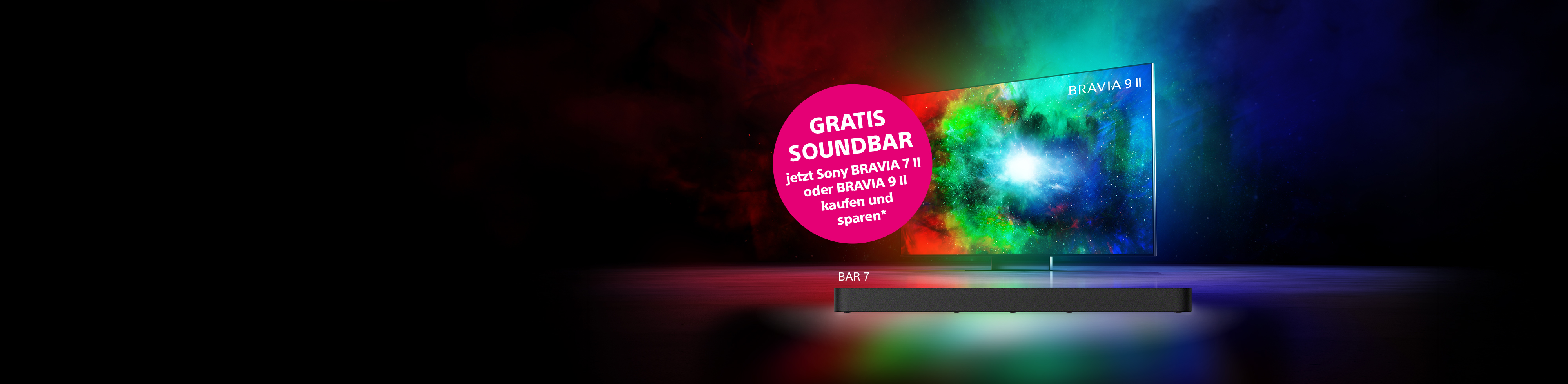 BRAVIA True RGB - Vorbestellangebot BRAVIA True RGB - Vorbestellangebot