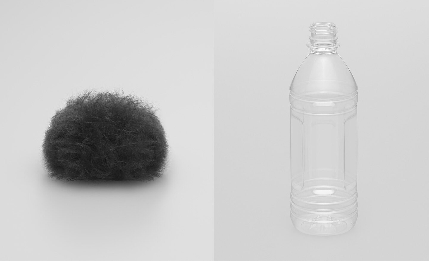 Bild mit Windschutz und Plastikflasche