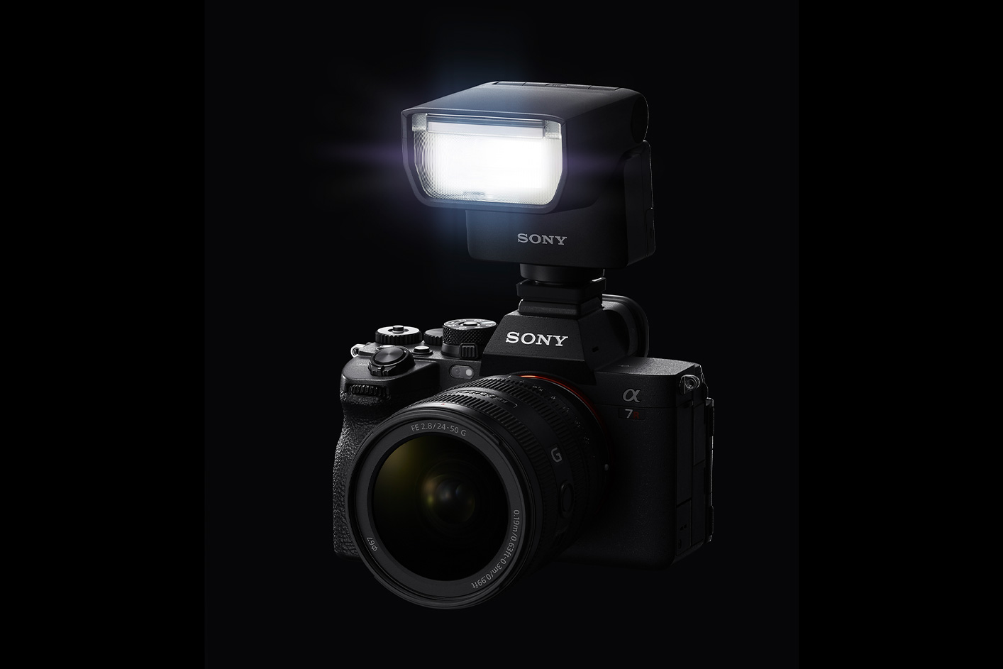 Produktbild von GN28, befestigt an ILCE-7M4