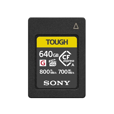 Sony 640 GB CFexpress Type A Geheugenkaart – Snel, Betrouwbaar & Professioneel