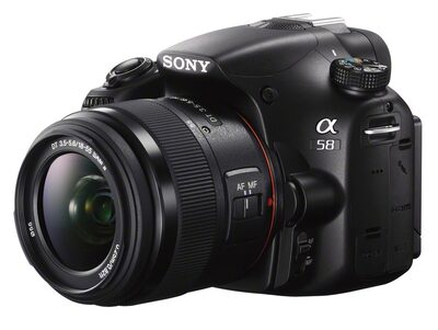 Hochauflösende DSLR-artige a58 A-Mount-Kamera | SLT-A58 | Sony Germany